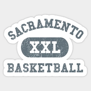 Sacramento Basketball III Sticker